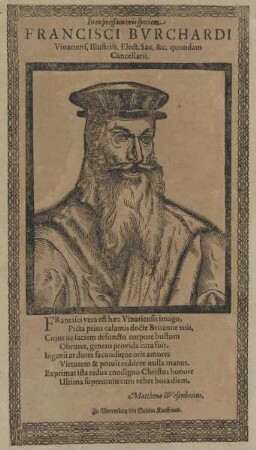 Bildnis des Franciscus Bvrchardius