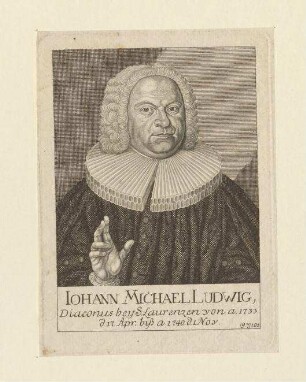 Johann Michael Ludwig, Diakon bei St. Lorenz