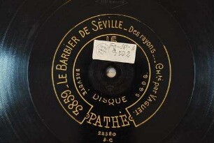Le barbier de Séville : Des rayons... [de l'autore] / Rossini