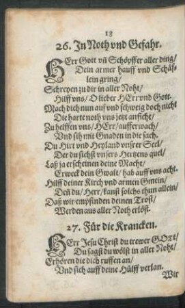 26. In Noth und Gefahr.
