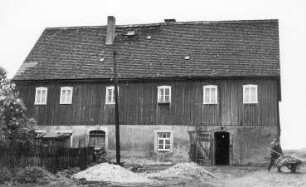 Bischofswerda-Schönbrunn. Altes Erbgericht, ehem. gehörte dazu die Windmühle