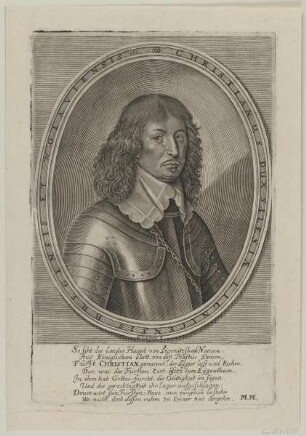 Bildnis des Christianus Dux Silesiae