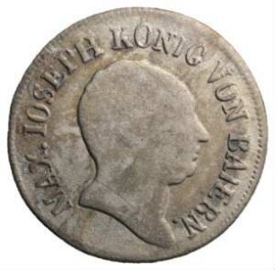 Fundmünze, 6 Kreuzer, 1808