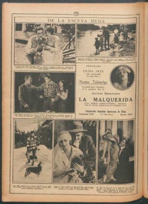 De la escena muda