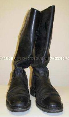 Lederschaftstiefel, Paar