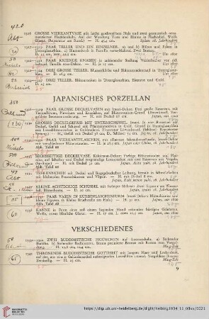 Verschiedenes (Nr. 1339-1380)