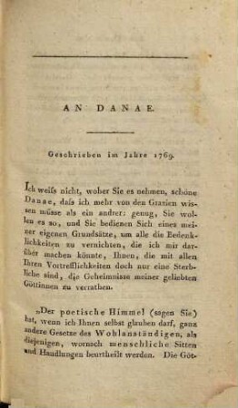 C.M. Wielands Sämmtliche Werke, Zehnter Band