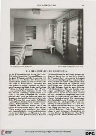 40: Ein neuzeitliches Wohnheim