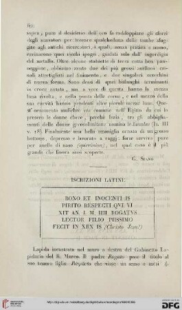 6: Iscrizioni latine