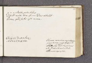 M. Valentiner. – Incipit: Multa petentibus desunt multa. Bene est, cui Deus obtulit parca, quod fatis est, manu. – Kiel, 05.06.1777