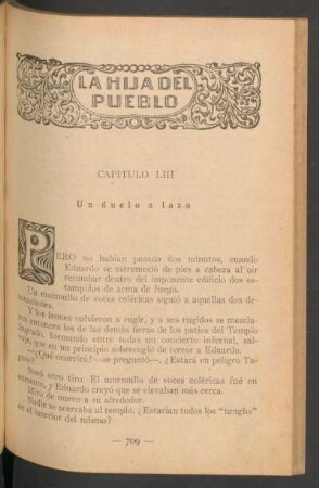 Capítulo LIII - Un duelo a lazo