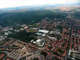 Erfurt : Stadion und Eishalle
