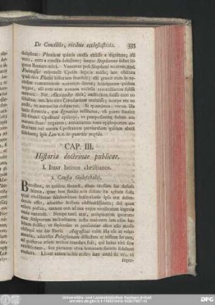 Cap. III. Historia doctrinae publicae.