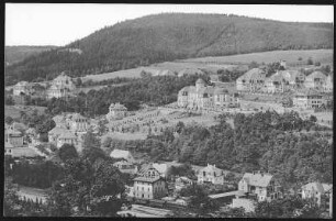 Gottleuba. Blick auf Bad Gottleuba