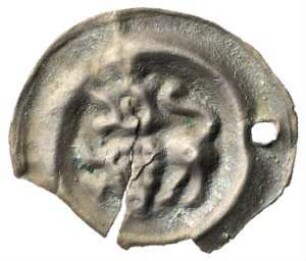 Fundmünze, Brakteat, 1142 - 1195