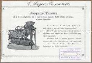 Doppelte Trieure