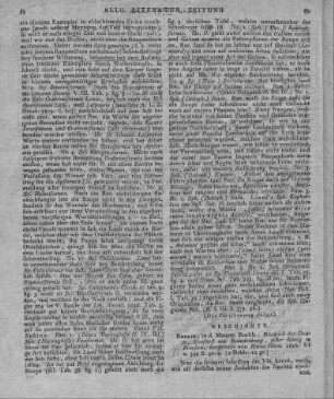 Horn, F.: Friedrich der Dritte, Kurfürst von Brandenburg, erster König in Preußen. Berlin: Maurer 1816