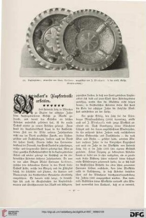 Winhart's Kupfertreibarbeiten