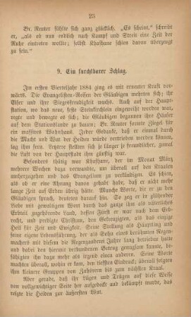 9. Ein furchtbarer Schlag
