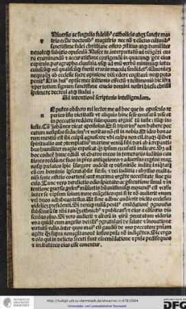 Ad intentionem scriptoris intelligendam.