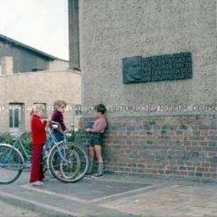 Gedenktafel für das Leninheim der KPD-Gruppe Barth (Mecklenburg)