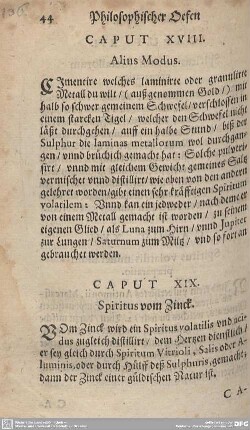 CAPUT XVIII. Alius Modus.