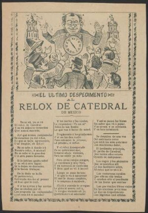 El último despedimento al relox de Catedral de México