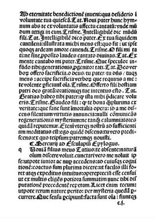 Mercurii ad Esculapiu[s] Epylogus