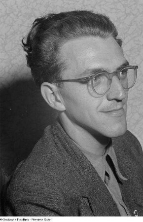 Porträt des Studenten Johannes Kirsten