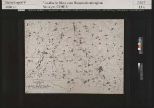 Staatliche Kohlenfelder Breitingen-Regis, Großhermsdorf, Heuersdorf, Medewitzsch, Hain-Kleinzössen und Elstertrebnitz