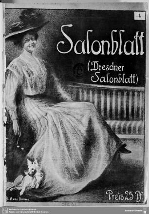 3.1908: Salonblatt : moderne illustrierte Wochenschrift für Gesellschaft, Theater, Kunst und Sport