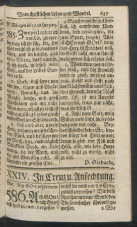 XXIV. In Creuz u. Anfechtung