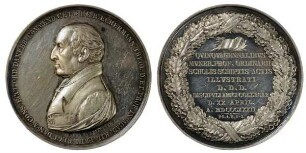 Professor Jakob Christoph Rudolf Eckermann, Medaille auf das 50-jährige Amtsjubiläum