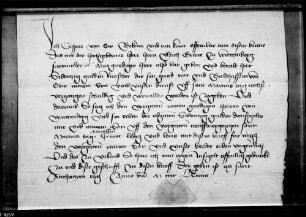 Kaspar von Ow quittiert über 70 fl., seines und seines Sohns Balthasar Dienstgeld.