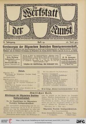 Heft 39 (26. Juni 1911)
