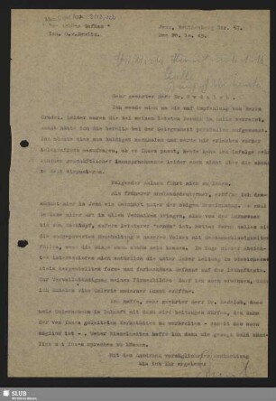 Nr. 102-103. Redslob, Ludwig Erich