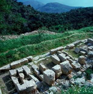 Lato. Exedra am Theater (Ruine)