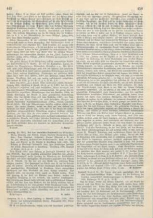 449 [Rezension] Aus dem lateinischen Briefwechsel von Melanchton, Brenz, Chemnitz, Jakob Andreä, Sulzer, Cyriakus Spangenberg, Paul Eber, David Chyträus, Hekhusius, Isacius Issyricus u.A. mit Dr. Johann Marbach