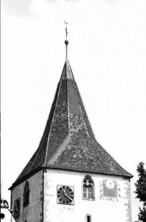 Freiberg-Beihingen: Wehrturm der ev. Pfarrkirche
