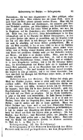 Ueberzeugung, (s. Art. Belehrung)