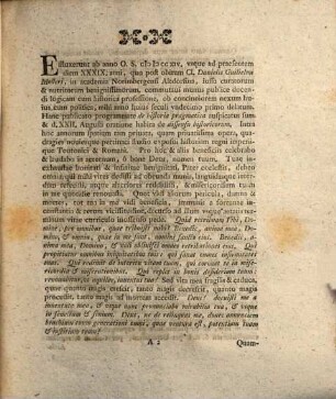 Io. David Koelervs Hist. P. P. O. Pralectionem Qvinqvagesimam Historiae Pragmaticae Regni Imperiiqve Romano-Tevtonici Et Hanc Qvidem Per Hoc Semestre Spativm Hibernvm Ab Hora VIII Pvblice Habendam Indicit : Praemissa Historia Coarctata Archicancellariatvs S. R. I. Per Italiam Post Interregnvm Magnvm Germaniae Continvati Vsqve Ad Imp. Carolvm V. Atqve Ex Avthenticis Docvmentis Hactenvs Ineditis Comprobata
