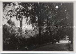 Pyritz, Wallpromenade, Pulverturm