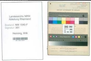 Entnazifizierung Willi Henning , geb. 08.11.1905 (Zollbeamter)