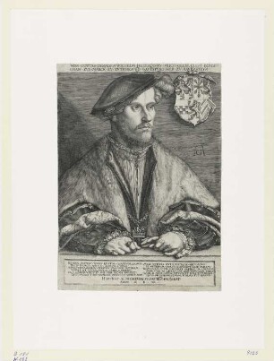 Bildnis Herzog Wilhelm V. von Jülich, Kleve und Berg