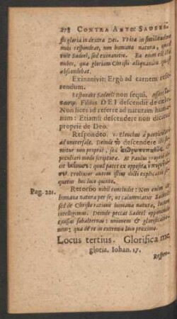Locus tertius.