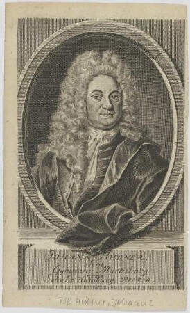 Bildnis des Johann Hübner