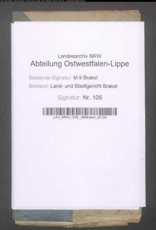 Erblasser: Potthast, Johann Conrad: