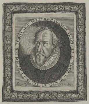 Bildnis des Wolfgangus Frantzius