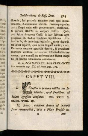 325-360, Caput VIII