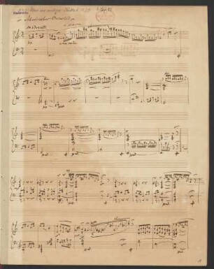 Moderato; pf; a-Moll